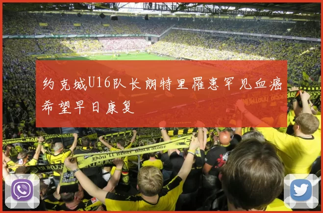 约克城U16队长朗特里罹患罕见血癌希望早日康复